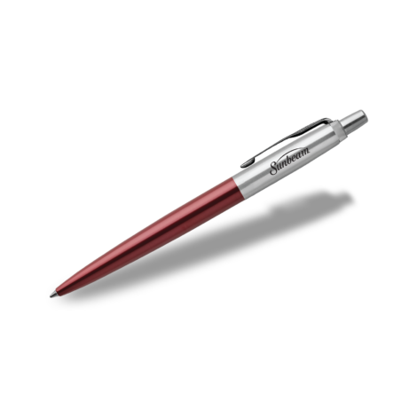 Jotter Kensington Red CT BP clip90_w_logo Jotter Kensington Red CT BP clip90_w_logo