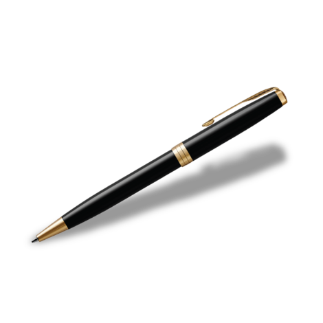 Parker Sonnet Black Lacquer GT BP Parker Sonnet Black Lacquer GT BP