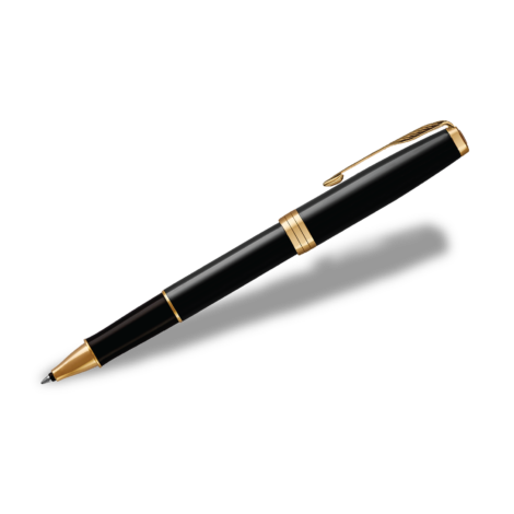 Parker Sonnet Black Lacquer GT RB Parker Sonnet Black Lacquer GT RB