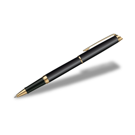 Waterman Hemisphere Matte Blk GT RB Waterman Hemisphere Matte Blk GT RB