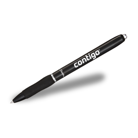 Sharpie S-Gel black with logo Sharpie S-Gel black with logo